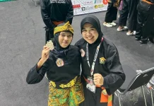 Atlet Tapak Suci Sultra Raih Emas di Bandung Open Tournament Pencak Silat