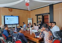 Kemenkum Sultra Harmonisasi Raperbup Pembentukan UPTD Pengelolaan GOR Konawe
