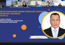 Kemenkum Sultra Ikuti Forum Materi Sanksi Administratif dan Ultimum Remedium