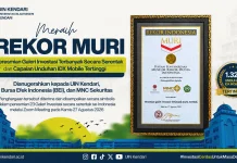 GIS UIN Kendari Raih Rekor MURI Nasional