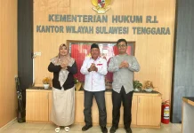 DPRD Kota Baubau Konsultasi ke Kanwil Kemenkum Sultra