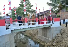 Kodim 1417 Kendari Resmi Operasikan Dua Jembatan Garuda