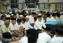 Kakanwil Kemenkum Sultra Hadiri Pengajian Akbar Bakti Kejaksaan untuk Sultra