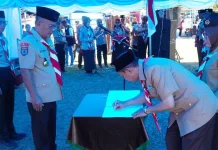 Kwartir Ranting Pramuka Konawe Perkuat Organisasi Dukung Pembangunan
