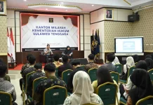 Kemenkum Sultra Sosialisasikan Pencatatan Lagu dan/atau Musik Ber-PNBP Rp0