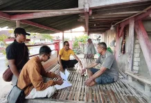 Kemenkum Sultra Lakukan Koordinasi dengan Pemerintah Desa Gumanano