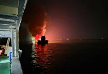 KM. Legenda Nusantara Terbakar Diperairan Kabaena, Dua POB Meninggal