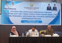 Kemenkum Sultra Hadiri Advokasi Pencegahan KtP dan TPPO