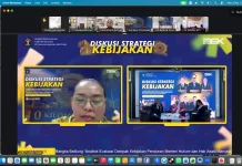 Kemenkum Sultra Ikuti Diskusi Strategi Kebijakan