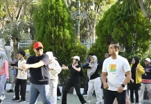 Kanwil Kemenkum Sultra Gelar Senam dan Olahraga Bersama