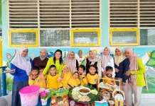 Kenalkan Kuliner Lokal, Anak PAUD King Abdul Azis Praktik Memasak
