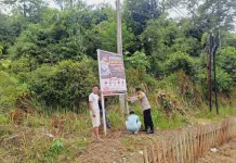 Bhabinkamtibmas Asera Ingatkan Warga Wawolimbue Waspadai Karhutla