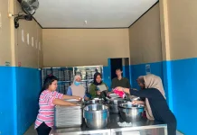 Jaga Kualitas Pelayanan Gizi, SPPG Landawe Bersihkan Dapur dan Fasilitas