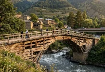 Keajaiban Arsitektur Kayu tanpa Paku di Pegunungan Dagestan