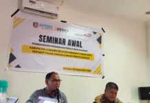 Kemenkum Sultra Jadi Narasumber Seminar Awal Perubahan Perda Pajak dan Retribusi