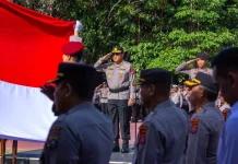Upacara Haornas 2026 di Polda Sultra, Olahraga Pemersatu Bangsa