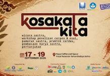 Kosakata Kita Buka Ruang Dialog Sastra di Sultra