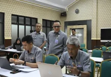 Kakanwil Kemenkum Sultra Monitoring Feedback Penilaian Kompetensi Pegawai 2026