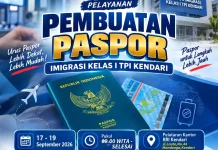 Imigrasi Kendari Hadirkan Layanan Paspor di RRI Fest 2026