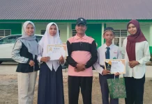 Siswa Madrasah Lapokainse Terpadu Sapu Bersih Juara Lomba Literasi se- Muna Barat