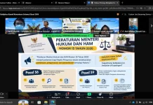 Kemenkum Sultra Ikuti DSK Kanwil Sulbar Soal Hak Pendampingan Hukum Notaris