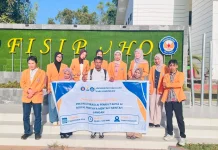 Mahasiswa Ilmu Komunikasi UHO Gelar Pekan Literasi AI Pemilu 2029