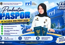 Pembuatan Paspor Hadir di RRI Fest 2026, Warga Bisa Urus Paspor Langsung di Lokasi