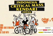 Indonesia Critical Mass #0926 Hadir di Kendari, Ajak Warga Kendari Bersepeda