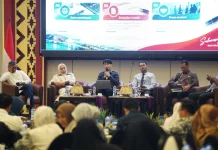 Kakanwil Kemenkum Sultra Ikuti Langsung Pemaparan Materi Diskusi Publik Fidusia