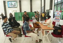 Sambut HUT ke-81 TNI, Kodim Kendari Gelar Layanan Kesehatan Gratis