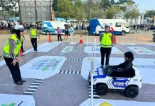 Ditlantas Polda Sultra Edukasi Anak tentang Keselamatan Berlalu Lintas