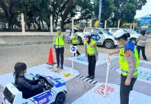 Ditlantas Polda Sultra Tanamkan Disiplin sejak Dini