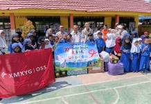 SDN 27 Kendari Terima Kunjungan PT OSS dalam Festival Pertengahan Musim Gugur