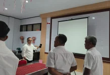 Kakanwil Kemenkum Sultra Lakukan Monitoring Berkala Kinerja Pegawai