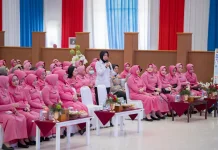 Peserta Antusias Ikuti Ceramah Kesehatan Bhayangkari Sultra