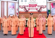 Pengukuhan DWP Bombana, Tekankan Sinergi dan Prog Selaras Pembangunan