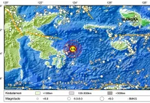 Dinihari tadi, Konawe Kepulauan Diguncang Gempa Tektonik 3.6