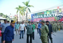 Pemkot Kendari Gaungkan Gerakan Indonesia ASRI lewat Karya Bakti HUT ke-81 TNI