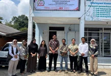Kemenkum Sultra Monitoring Posbankum di Pasarwajo