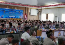 Polda Sultra Ikuti Ngaji Kebangsaan, Perkuat Bekal Spiritual Personel