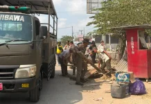 Satpol PP Kendari Tertibkan Lapak BBM Eceran di Sekitar SPBU Ade