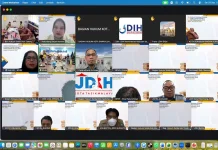 Kemenkum Sultra Ikuti Sosialisasi Standar Layanan Literasi Hukum dan JDIHN