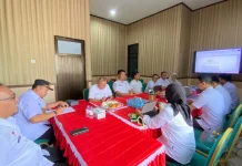 Kemenkum Sultra Gelar Rapat Harmonisasi Raperda Pemilihan Kepala Desa Koltim