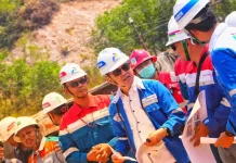 Bupati Kolaka Tinjau Lokasi Pembangunan Kantor Elnusa Petrofin
