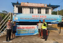 Pos PJR Induk Sampara Beri Ruang Istirahat bagi Pengemudi
