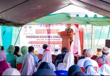 Bupati Buteng Buka Baksos Kesehatan di HUT ke- 81 TNI