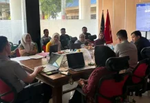 Kanwil Kemenkum Sultra Harmonisasi Raperbup Buteng