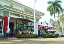 HUT ke-81 TNI, Korem 143/HO Libatkan UMKM Gelar Makan Gratis