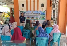Prodi D3 Sanitasi UMW Bangun Rumah Kompos Terpadu di Matanggonawe Konawe Utara