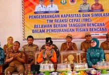 Pengembangan Kapasitas Simulasi Kesiapsiagaan TRC Resiko Bencana Bombana